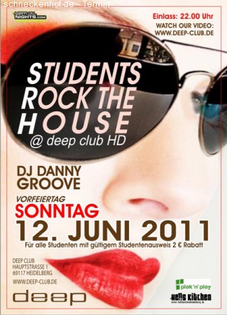 Students rock the House Werbeplakat