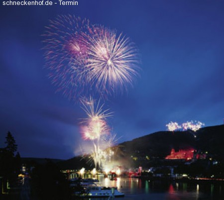 Schlossbeleuchtung Werbeplakat