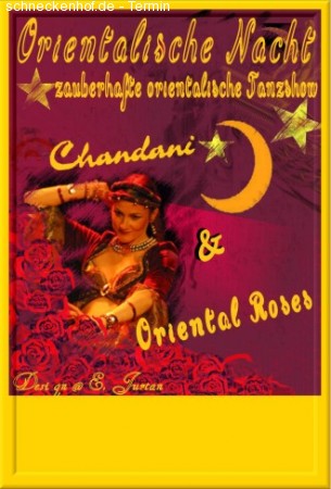 Orientalische Nacht Werbeplakat