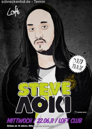 Nerd & Super Sexy - Steve Aoki Werbeplakat