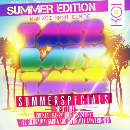 TANZ baby TANZ - Summeredition Werbeplakat