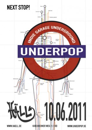 Underpop im Häll Werbeplakat