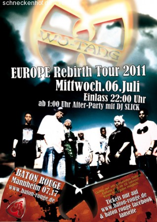 Wu-Tang Clan Live Werbeplakat
