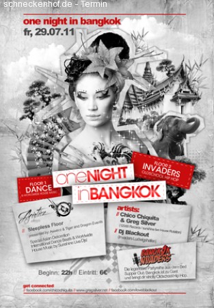 One Night in Bangkok Werbeplakat