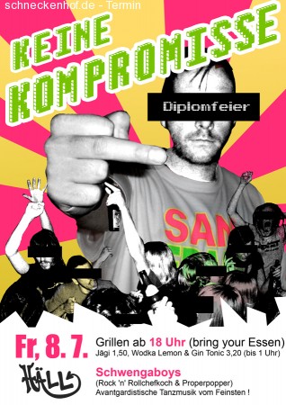 Keine Kompromisse Werbeplakat