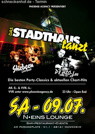 Das Stadthaus tanzt!!! Werbeplakat
