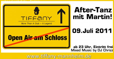 After-Tanz mit Martin! Werbeplakat
