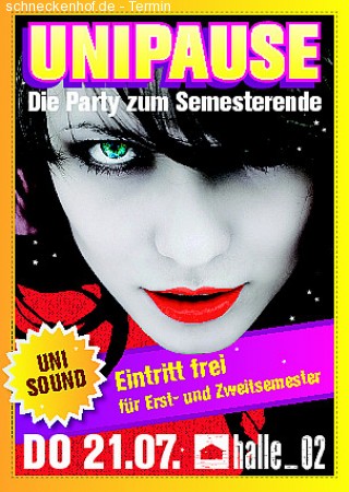 UniPause Werbeplakat