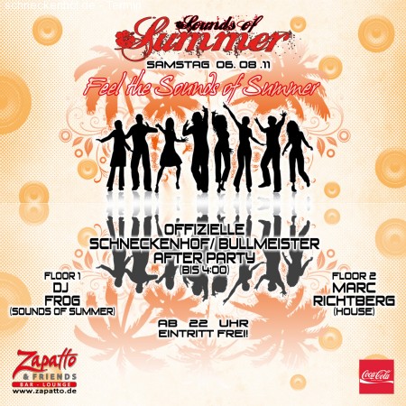 Sounds of summer! Werbeplakat