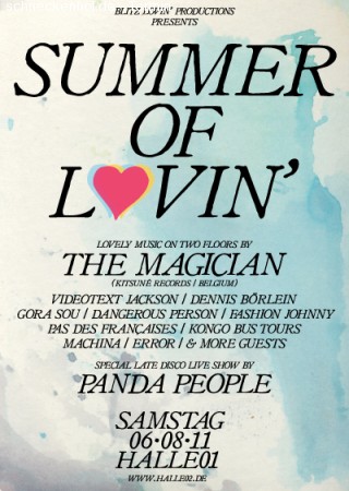 Summer of Lovin Werbeplakat