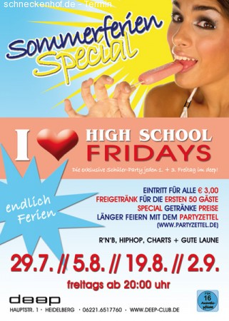 Sommerferien Special Werbeplakat