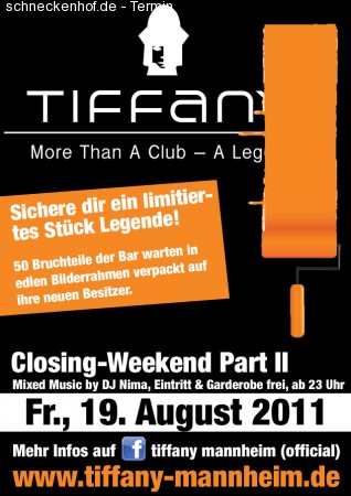 Closing-Weekend Part II Werbeplakat