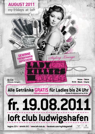 Lady Killers Night Werbeplakat