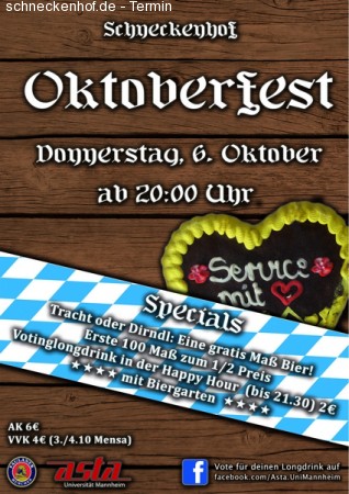 AStA Oktoberfest Werbeplakat