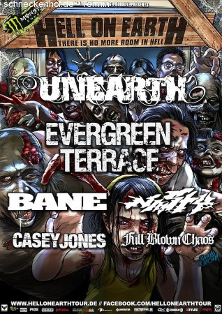 Hell on Earth Tour 2011 Werbeplakat