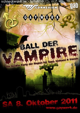 Gaywerk - Ball Der Vampire Werbeplakat