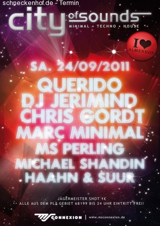 City of Sounds Werbeplakat