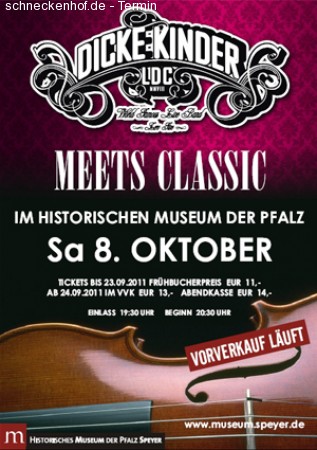 Dicke Kinder meets Classic Werbeplakat