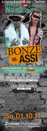 Nerd & Sexy: Bonze oder Assi? Werbeplakat