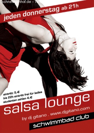 Salsa Lounge Werbeplakat