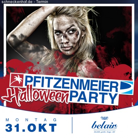 Pfitzenmeier Halloween Party Werbeplakat