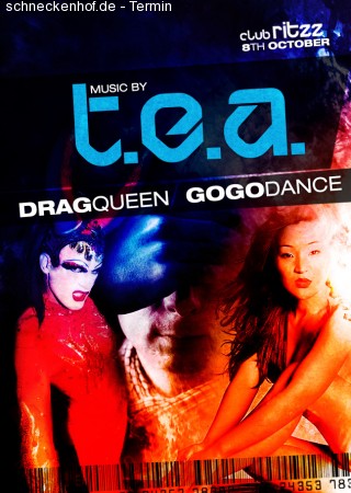 Club Ritzz - T.E.A Werbeplakat