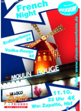 VISUM French Night Werbeplakat