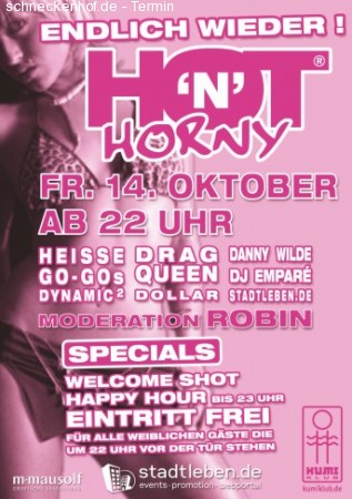 Hot `N´ Horny Werbeplakat