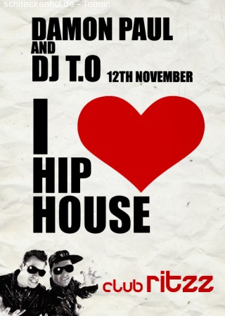 I Love HipHouse Werbeplakat