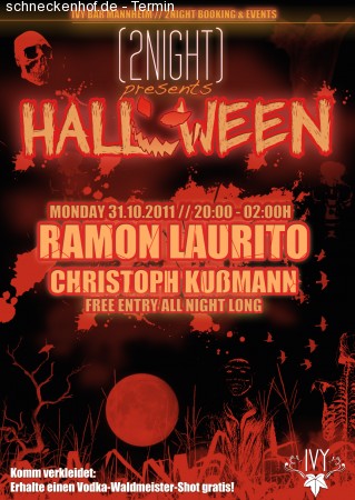 2Night Halloween Werbeplakat