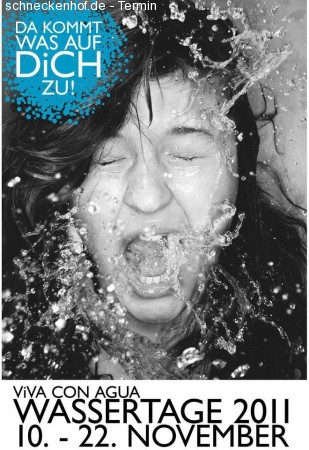 Viva con Agua im Häll Werbeplakat