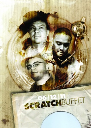 Scratch Buffet Werbeplakat