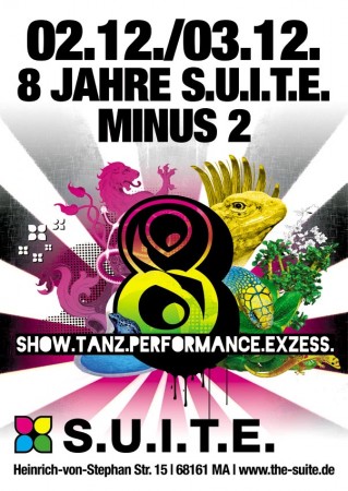 8 Jahre Suite Tag 2 Werbeplakat