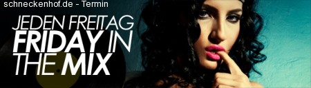 FRIDAY in the MIX Werbeplakat