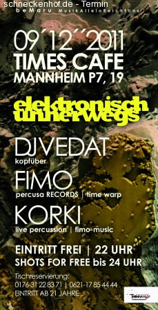 elektronisch unnerwegs Werbeplakat