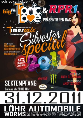 Big FM Silvesterparty Werbeplakat