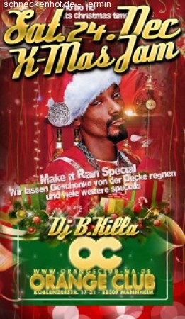 Christmas Jam Werbeplakat