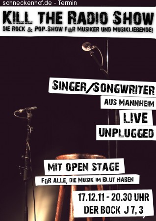 Kill The Radio Show Werbeplakat