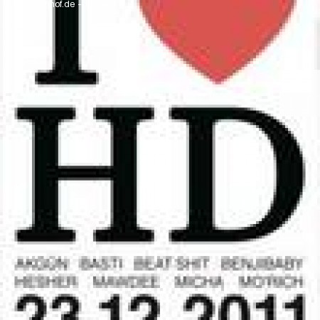 I LOVE HD -Weihnachtsspecial Werbeplakat