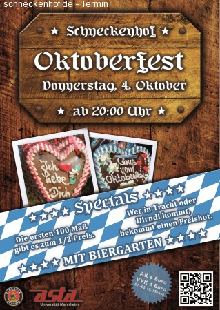 Asta Oktoberfest Werbeplakat