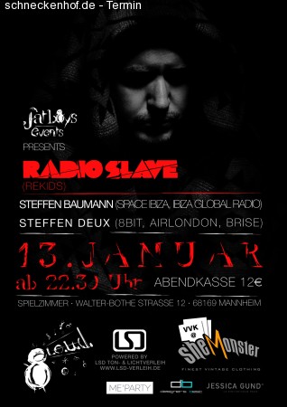 Fatboys present Radio Slave Werbeplakat