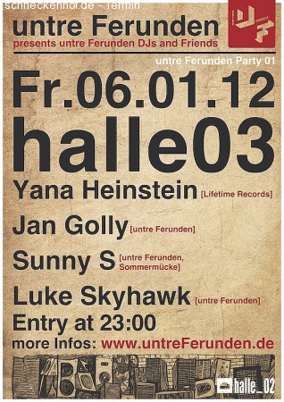 Untre Ferunden Werbeplakat