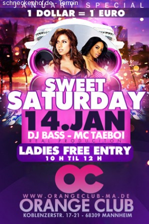 Sweet Saturday Werbeplakat