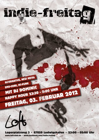 Indie Freitag Werbeplakat