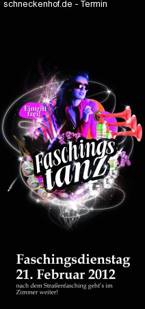 Maskentanz & Zimmermädchen Werbeplakat