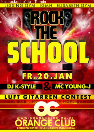 Rock The School Werbeplakat