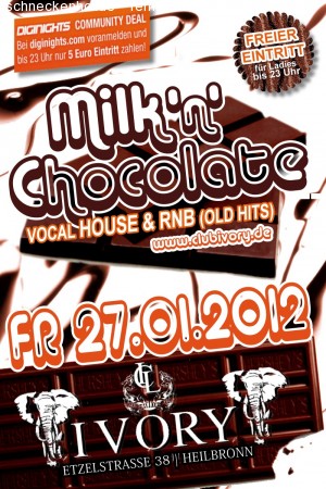 Ivory Club Milk&Chocolate Werbeplakat
