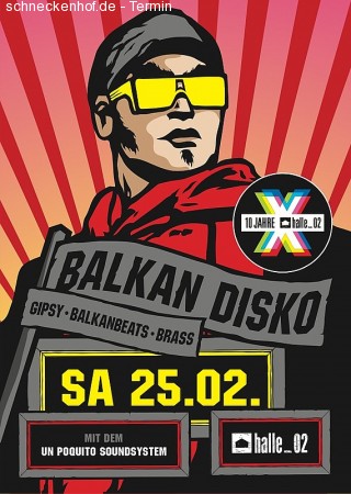 Balkan Disko Werbeplakat