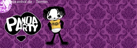 Panda Party Werbeplakat