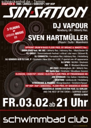 Sin-Sation Werbeplakat